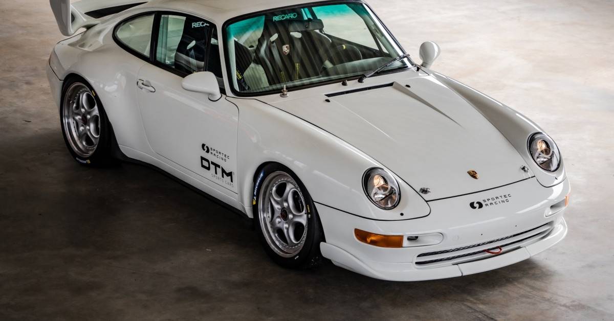 Buy an original Porsche 993 CUP – air-cooled race car