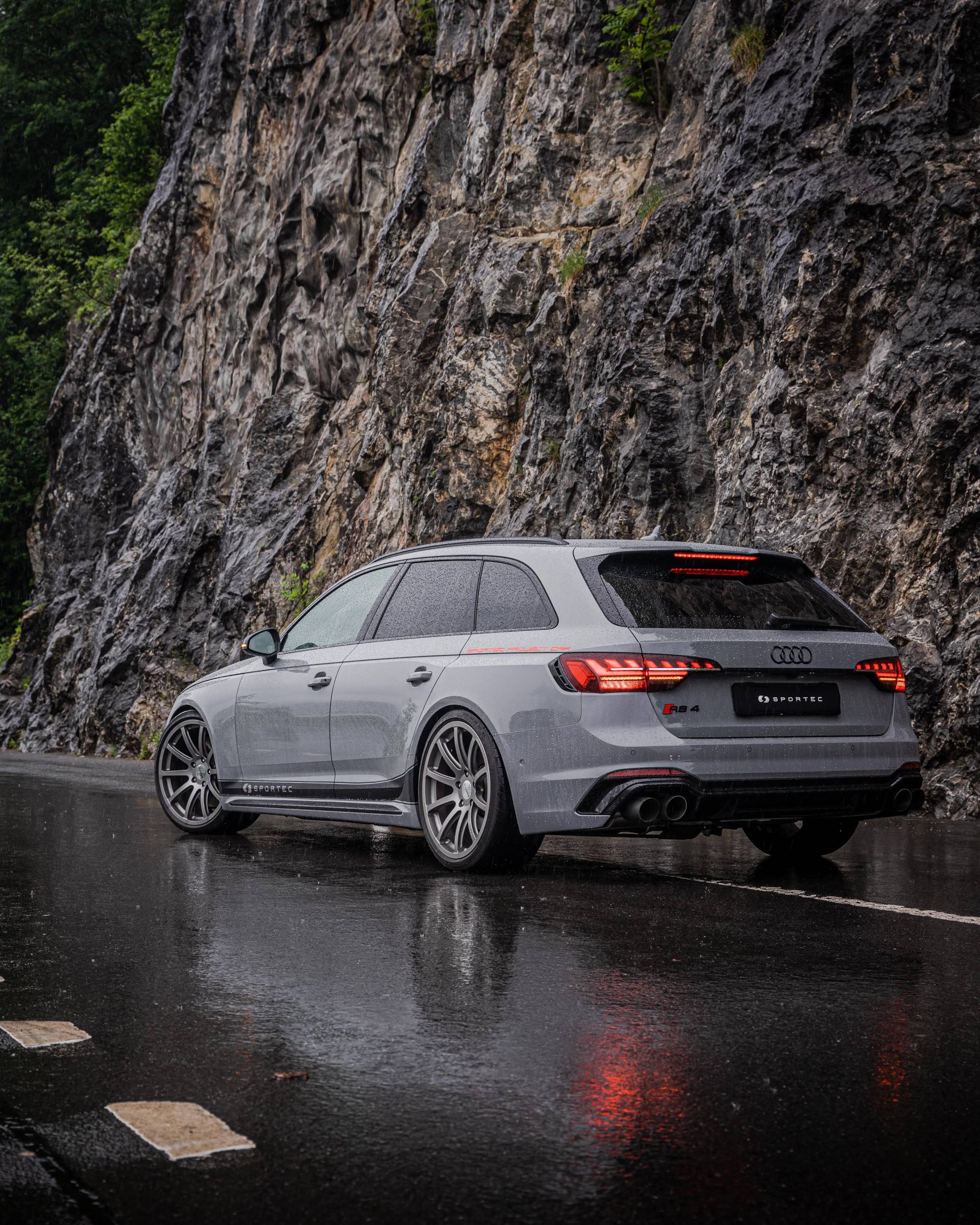 Audi Tuning mit Fahrwerk, Bremsanlage, Abgasanlage